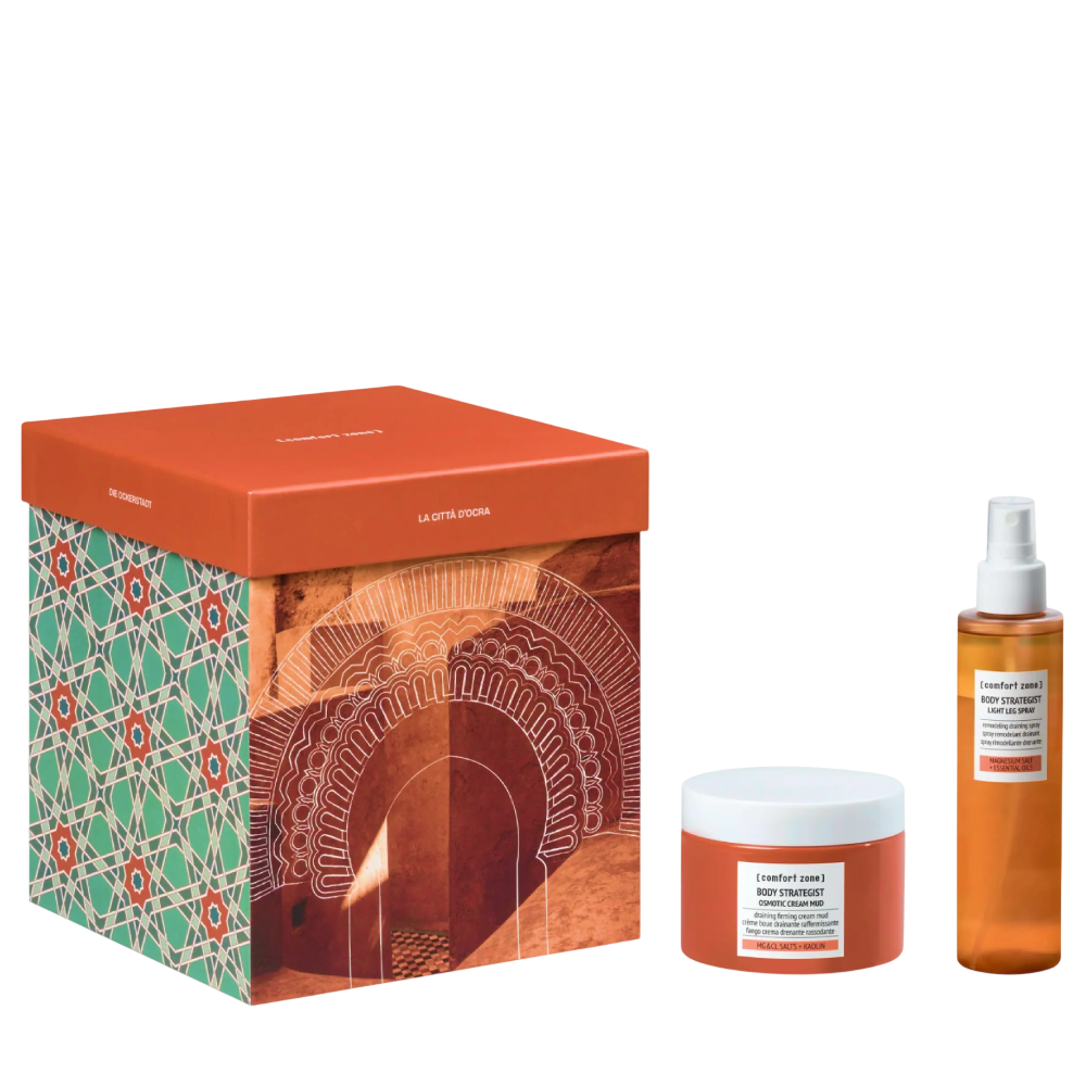 COMFORT ZONE The Ochre City Kit - Дренажний та зміцнювальний набір для тіла COMFORT ZONE The Ochre City Kit - Дренажний та зміцнювальний набір для тіла